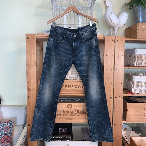 G-STAR RAW Attacc Straight Jeans Dark Aged Denim - Picture 6 of 14